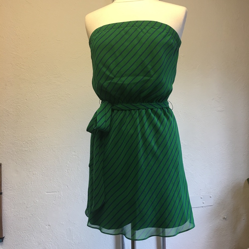 Express strapless dress